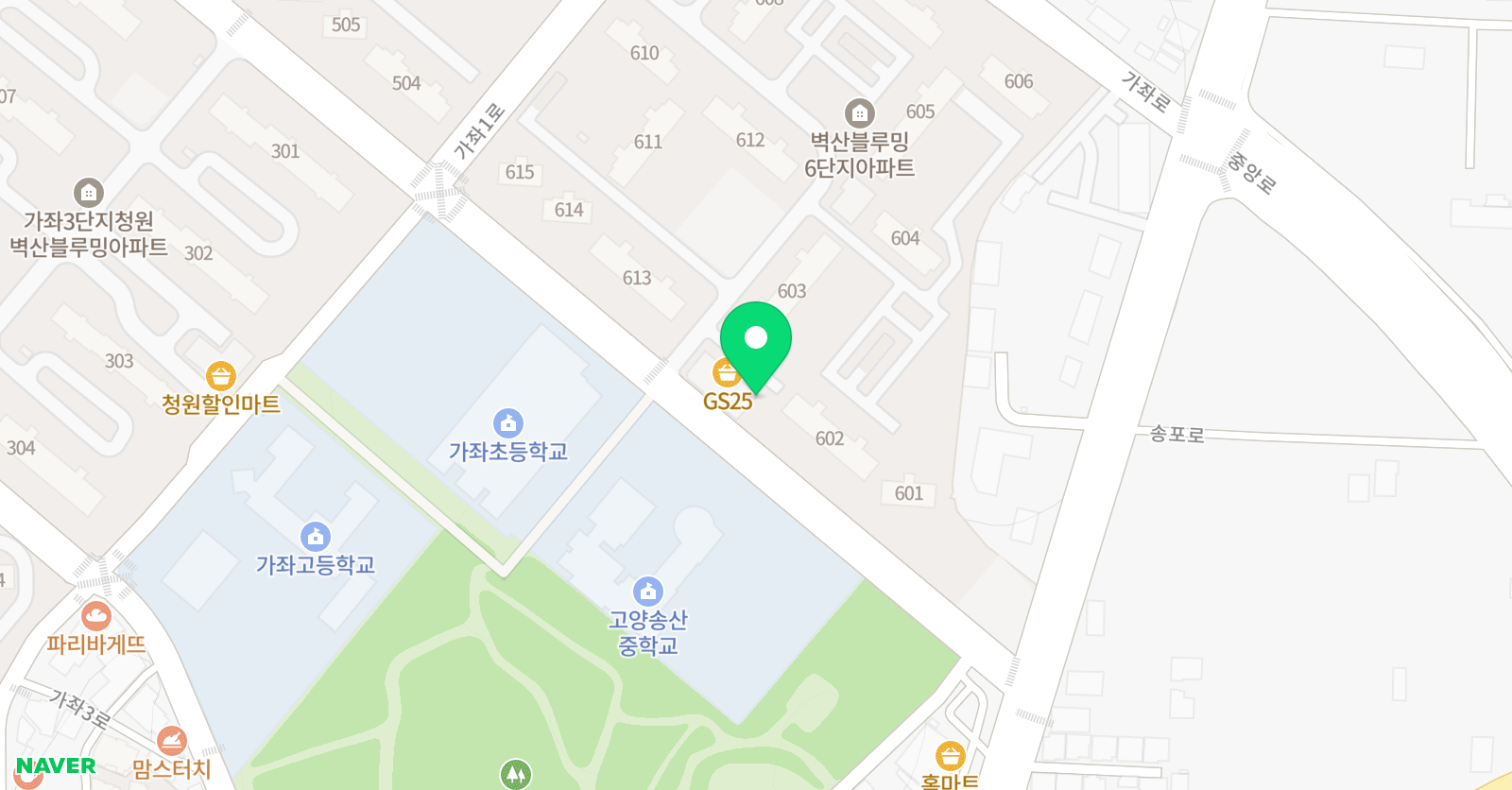 뮤직트리 음악학원 위치
