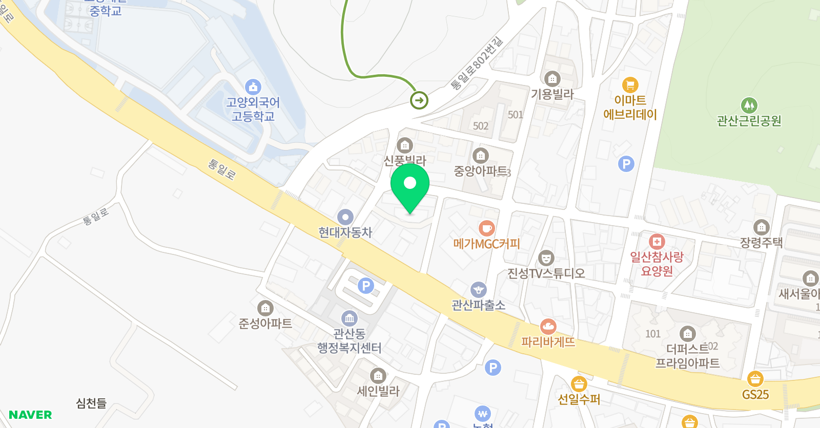 중앙 음악학원 위치