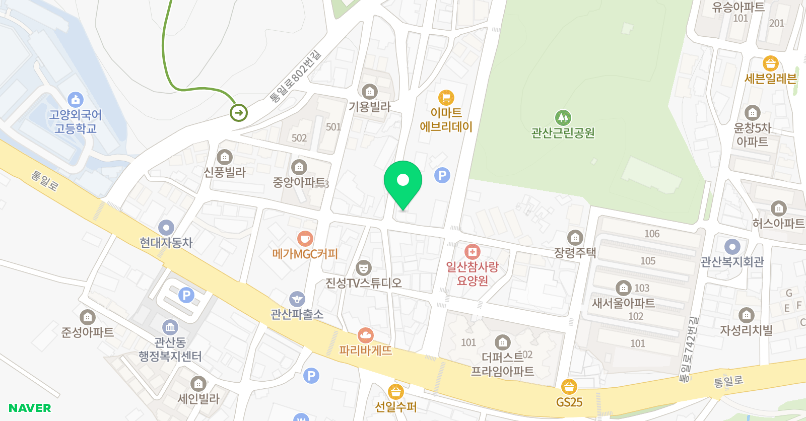이주영 영어교습소 위치