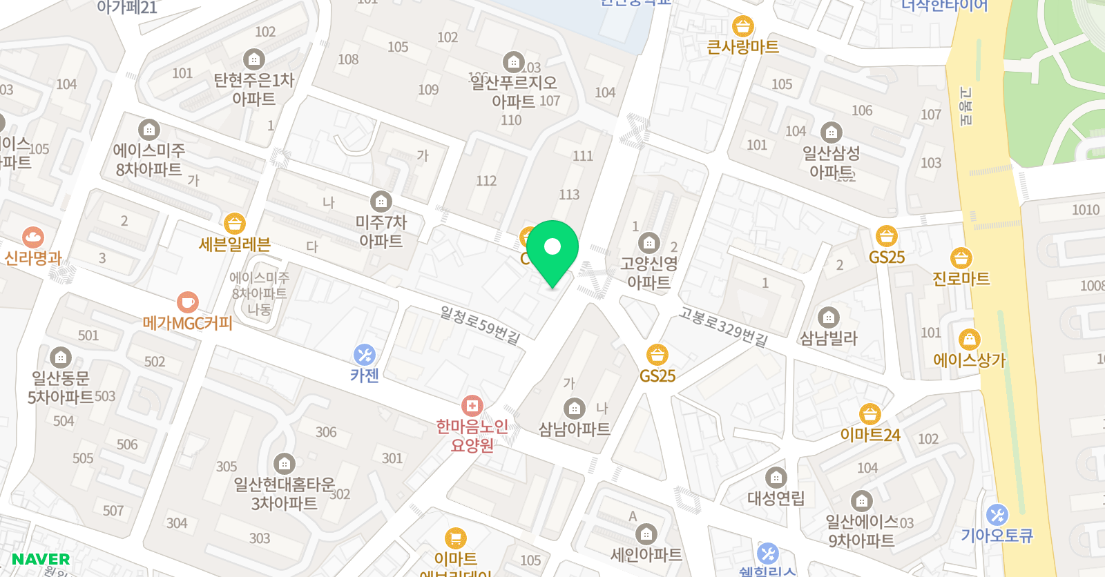 장현미 피아노학원 위치