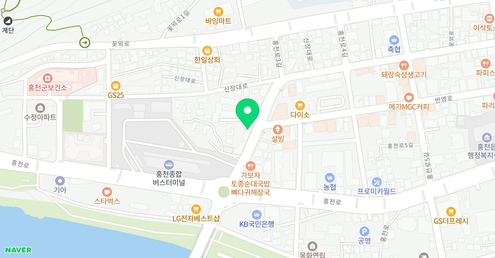 앤 발레학원 위치