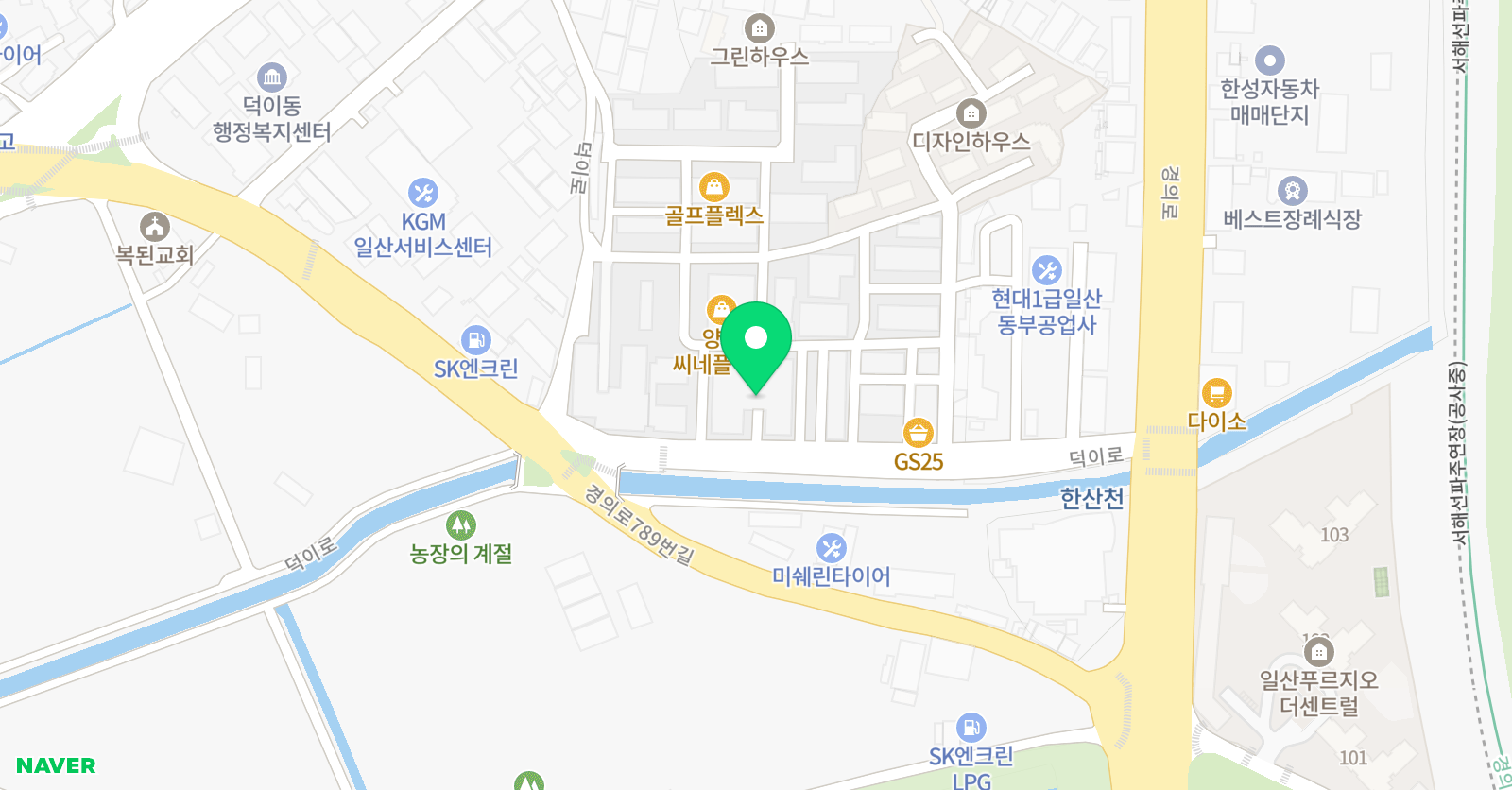 아행스 어린이 수영장 위치