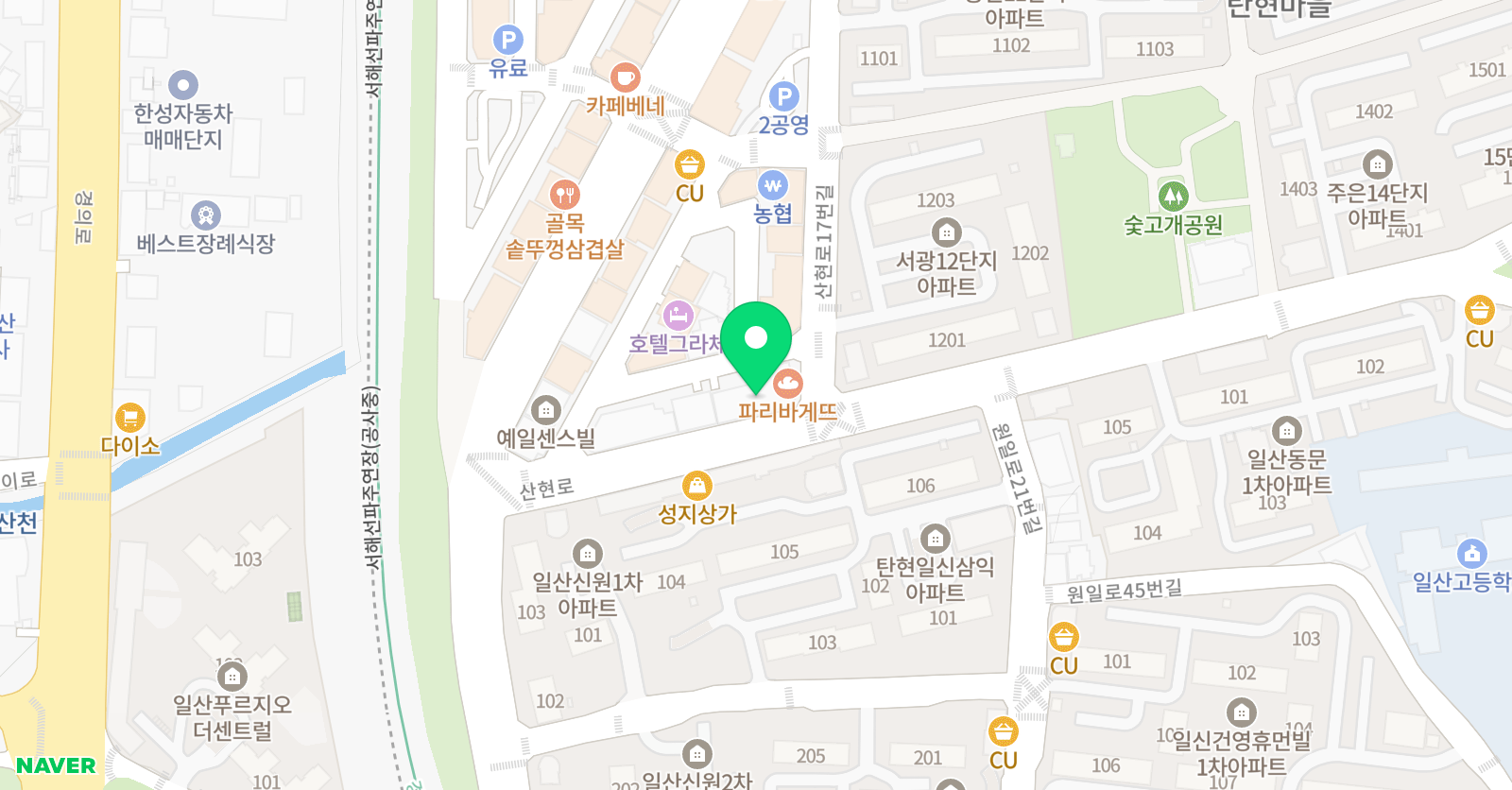 마루아이네트 학원 위치