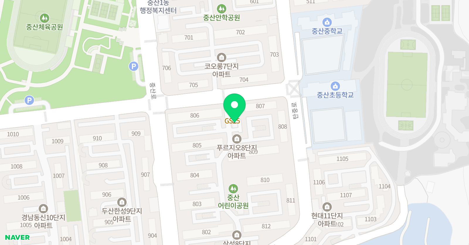 올리브아이 미술 위치