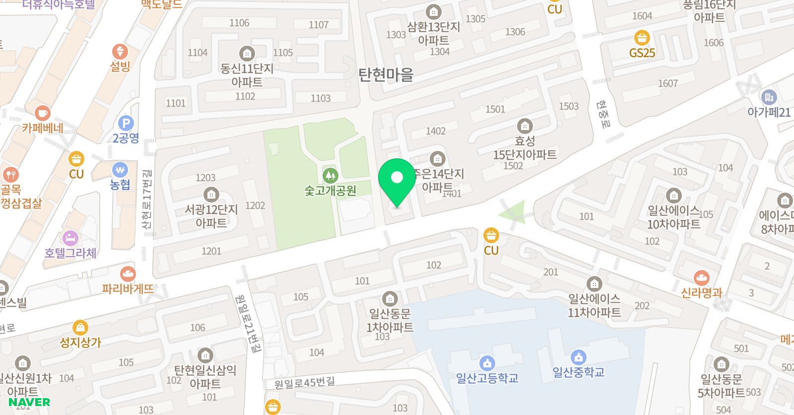 안녕 피아노 스튜디오 음악교습소 위치