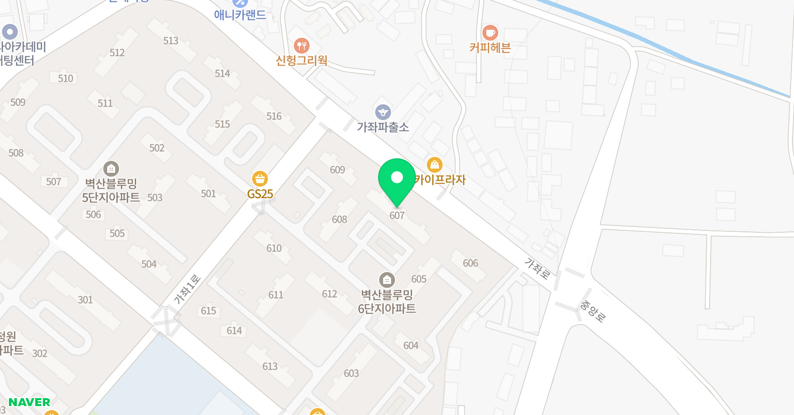 삼성영어 가좌초교실 위치