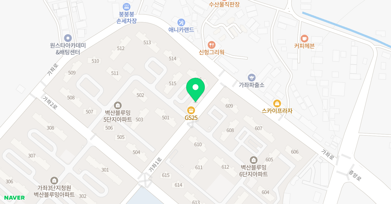 이소민국어교습소 위치