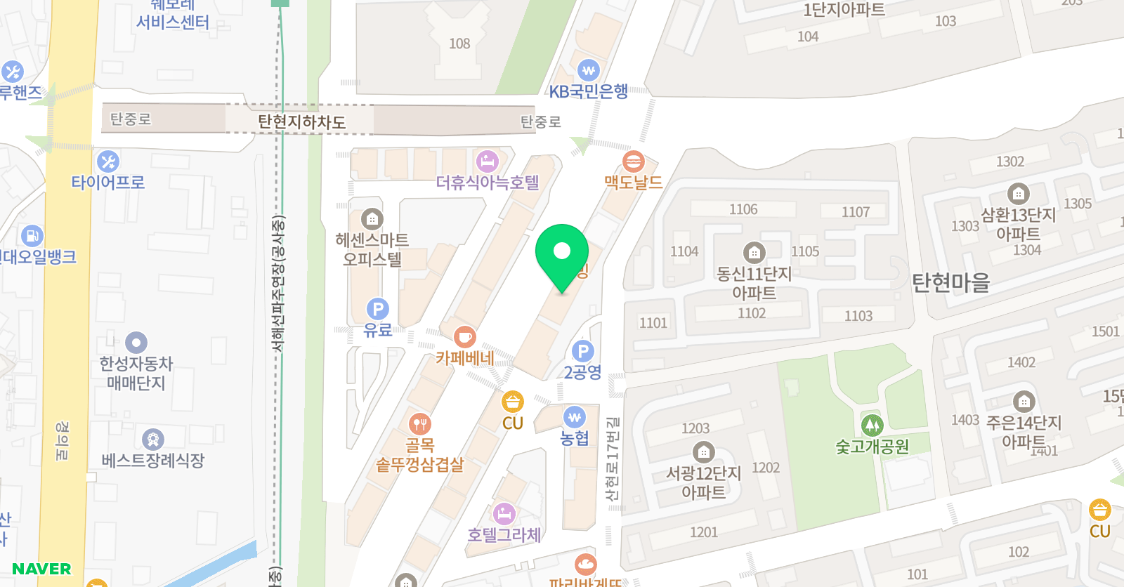 영아티스트 음악학원 위치