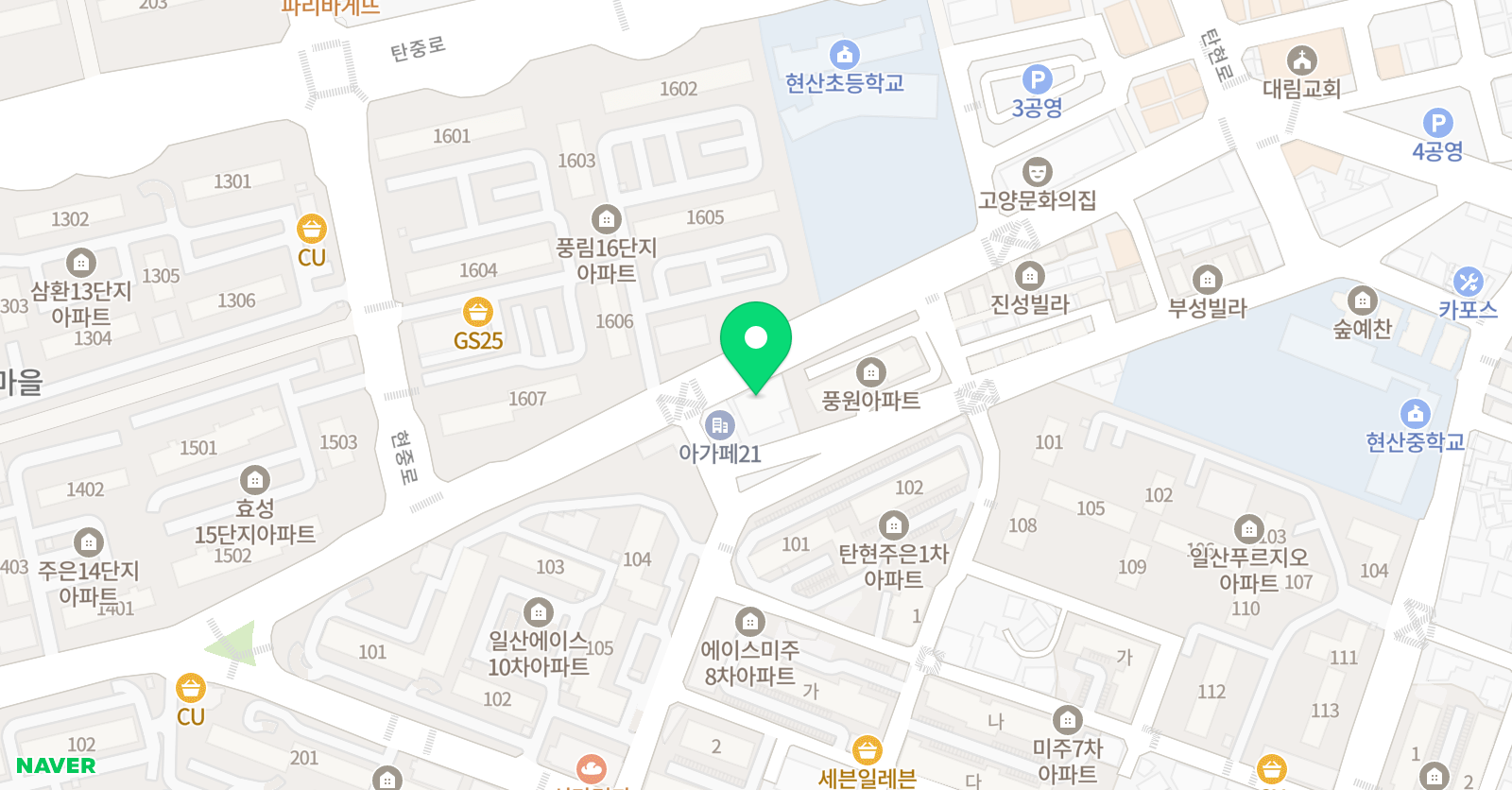 KEY 키영수학원 위치