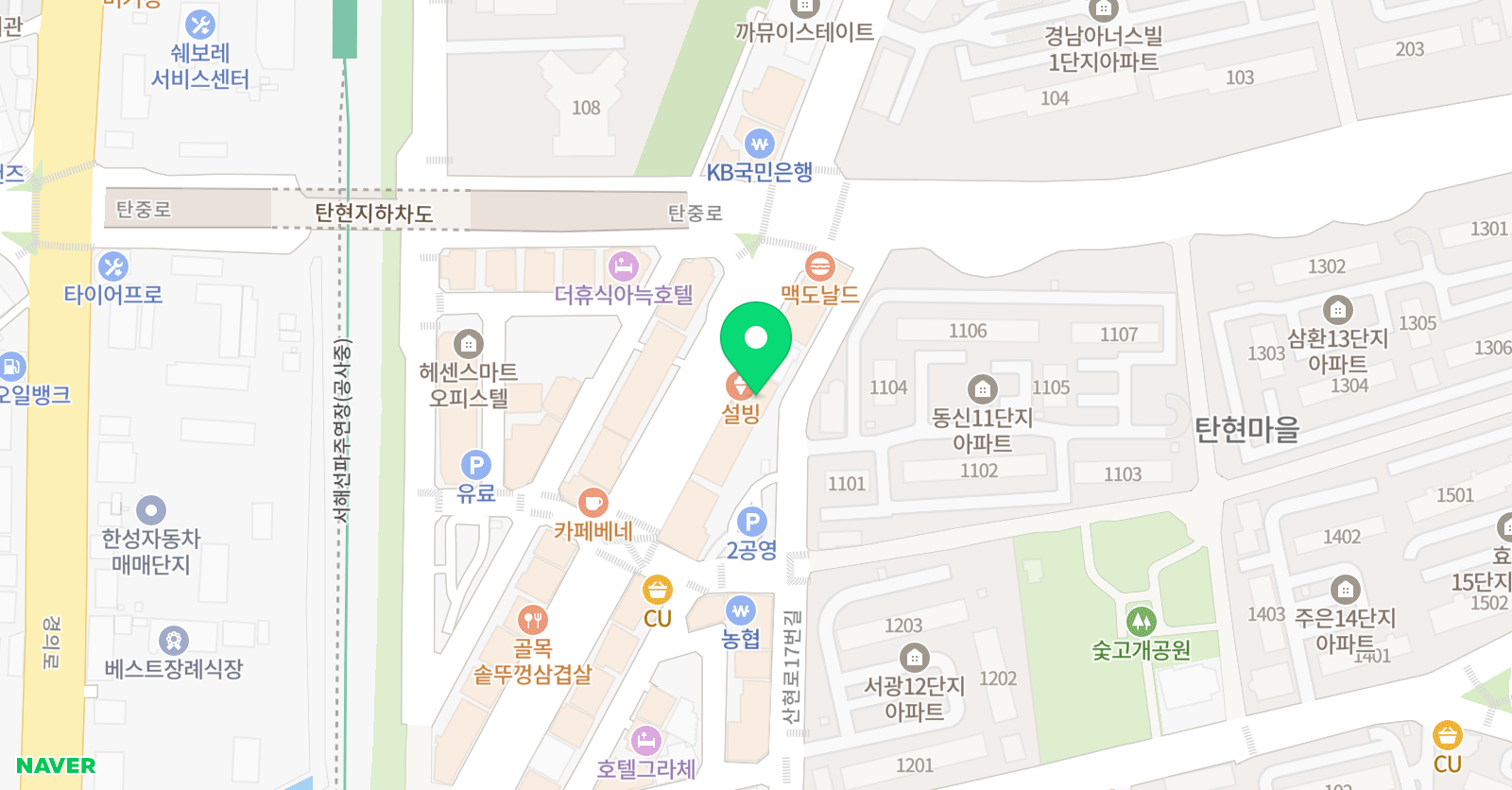 바나나엔씨 미술학원 위치