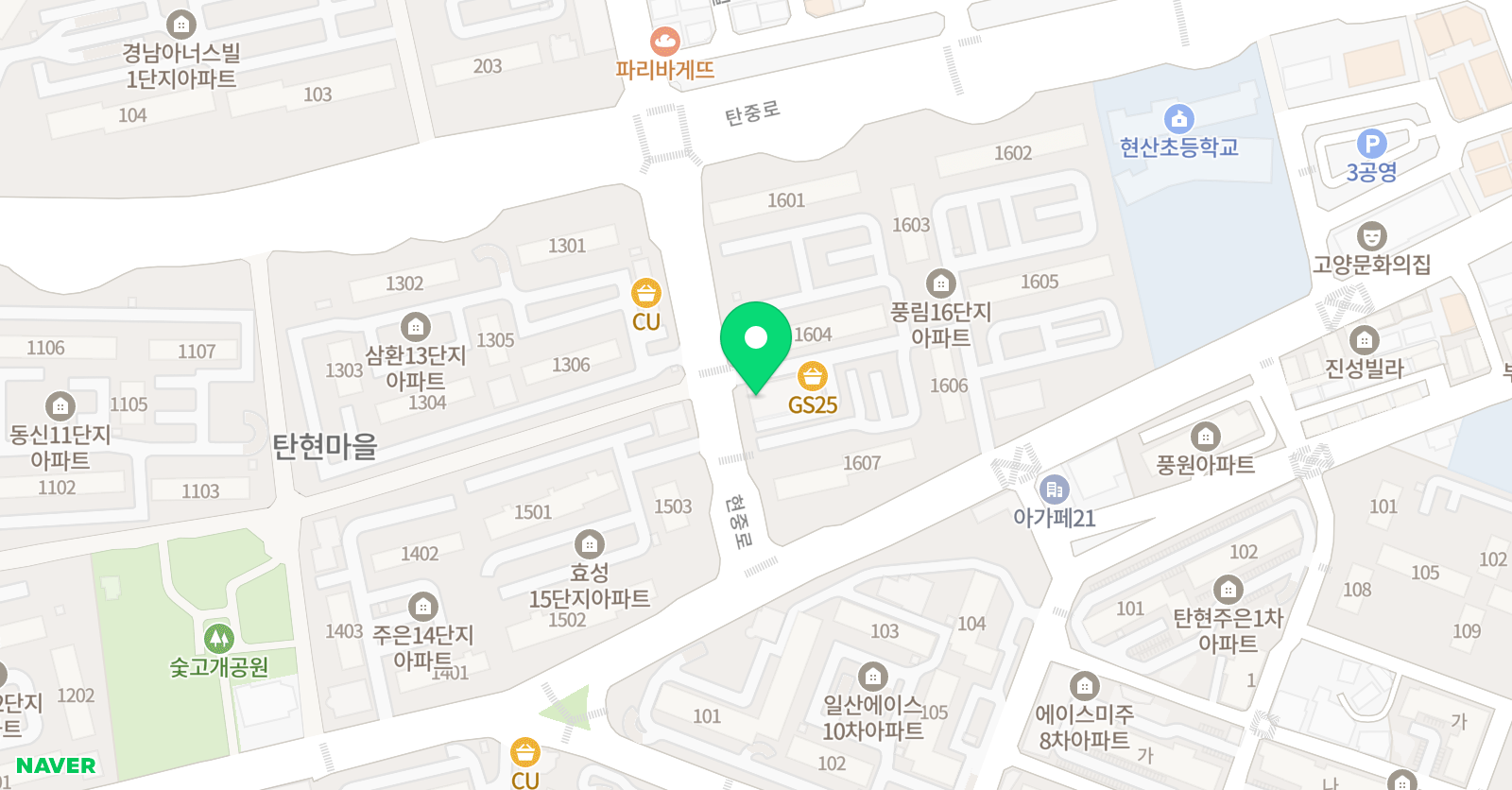 라리 음악교습소 위치