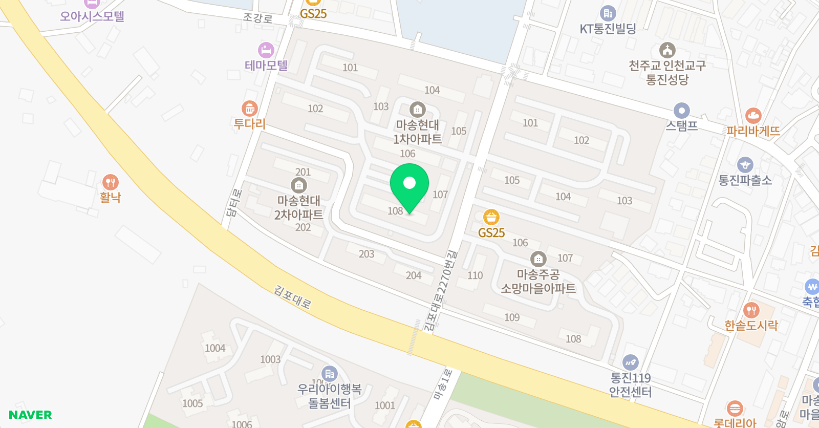 한솔플러스 수학 교실 위치