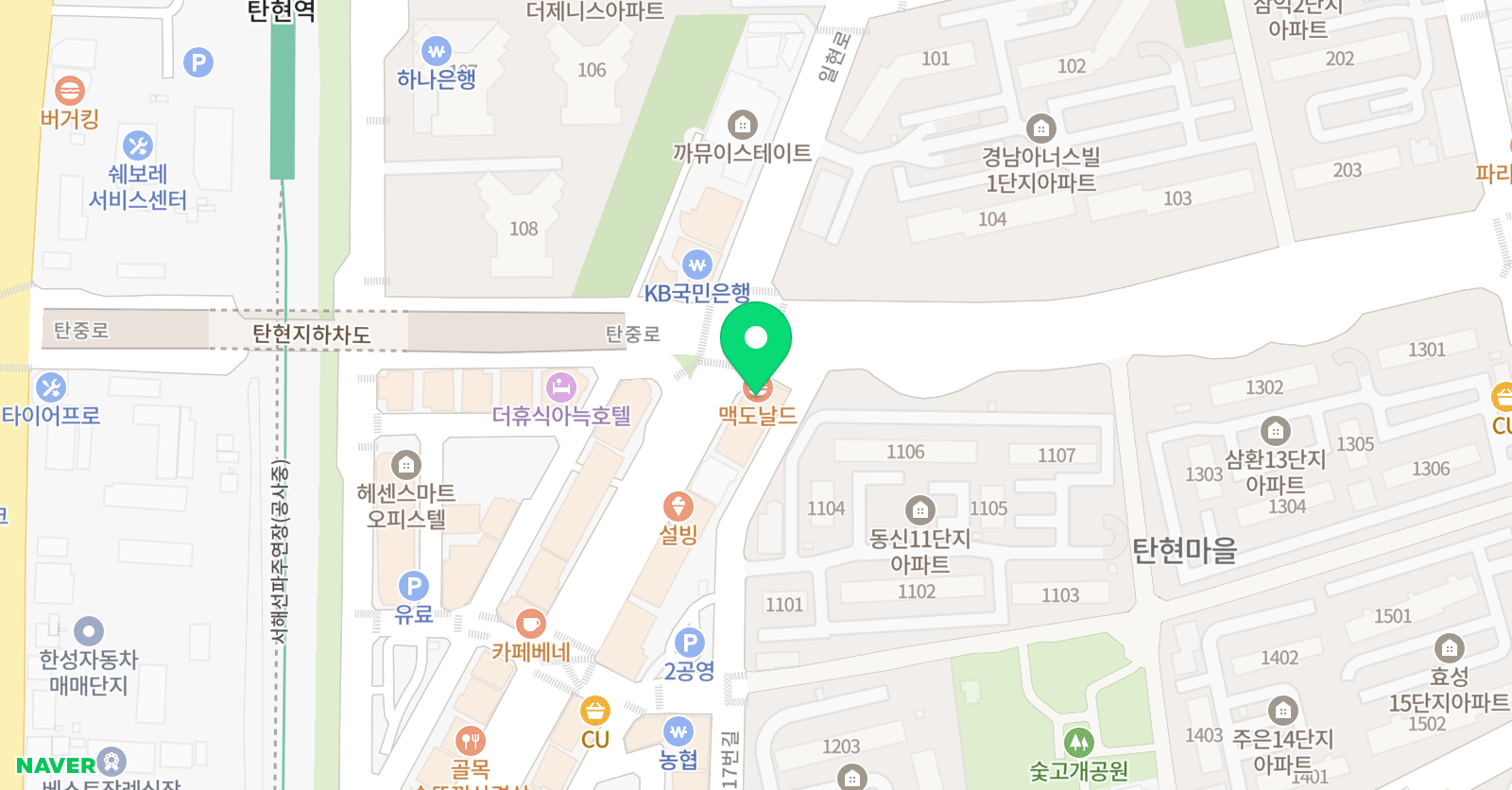 탄현바른 미술학원 위치