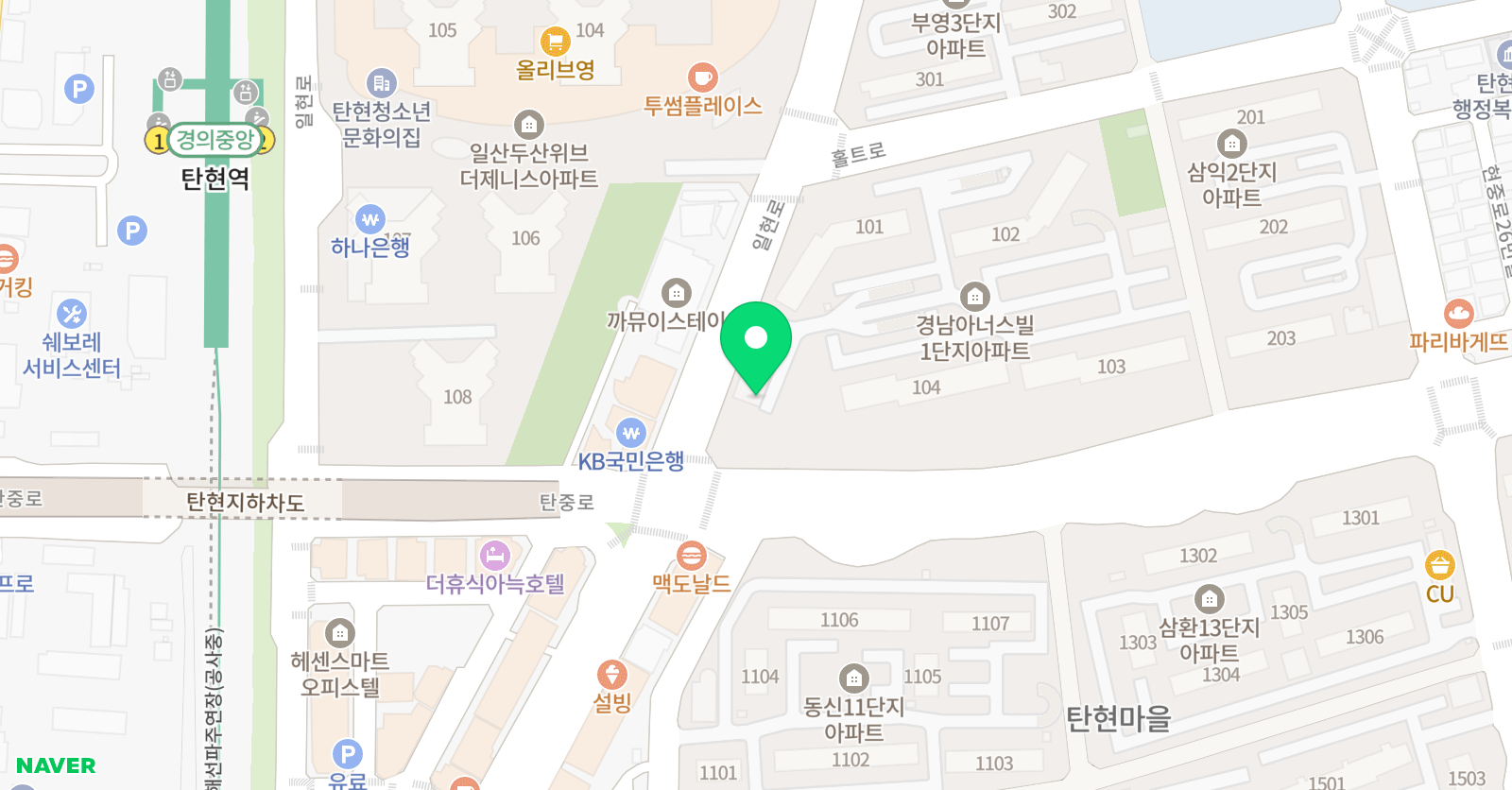 놀작마이아트 상상아이 탄현앳홈 위치
