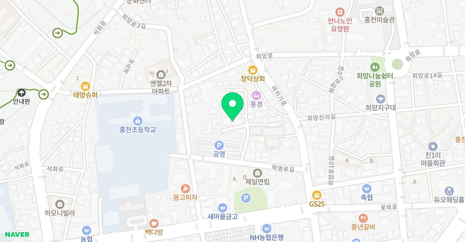 재크와콩나무 미술학원 위치