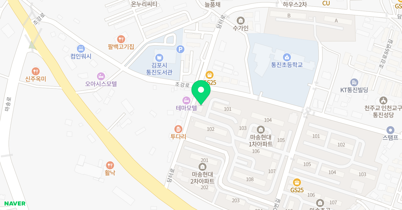 미라클 피아노교습소 위치