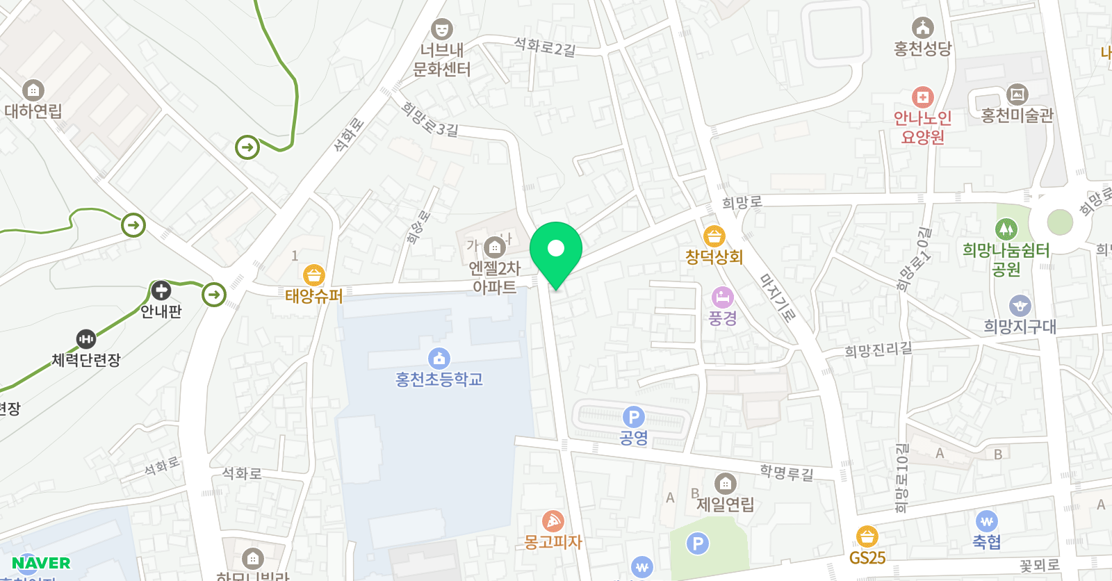 GOM 수학 위치