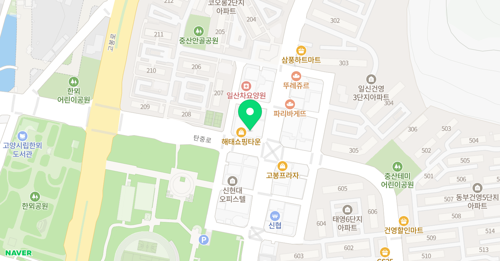 해태 스위밍풀 위치