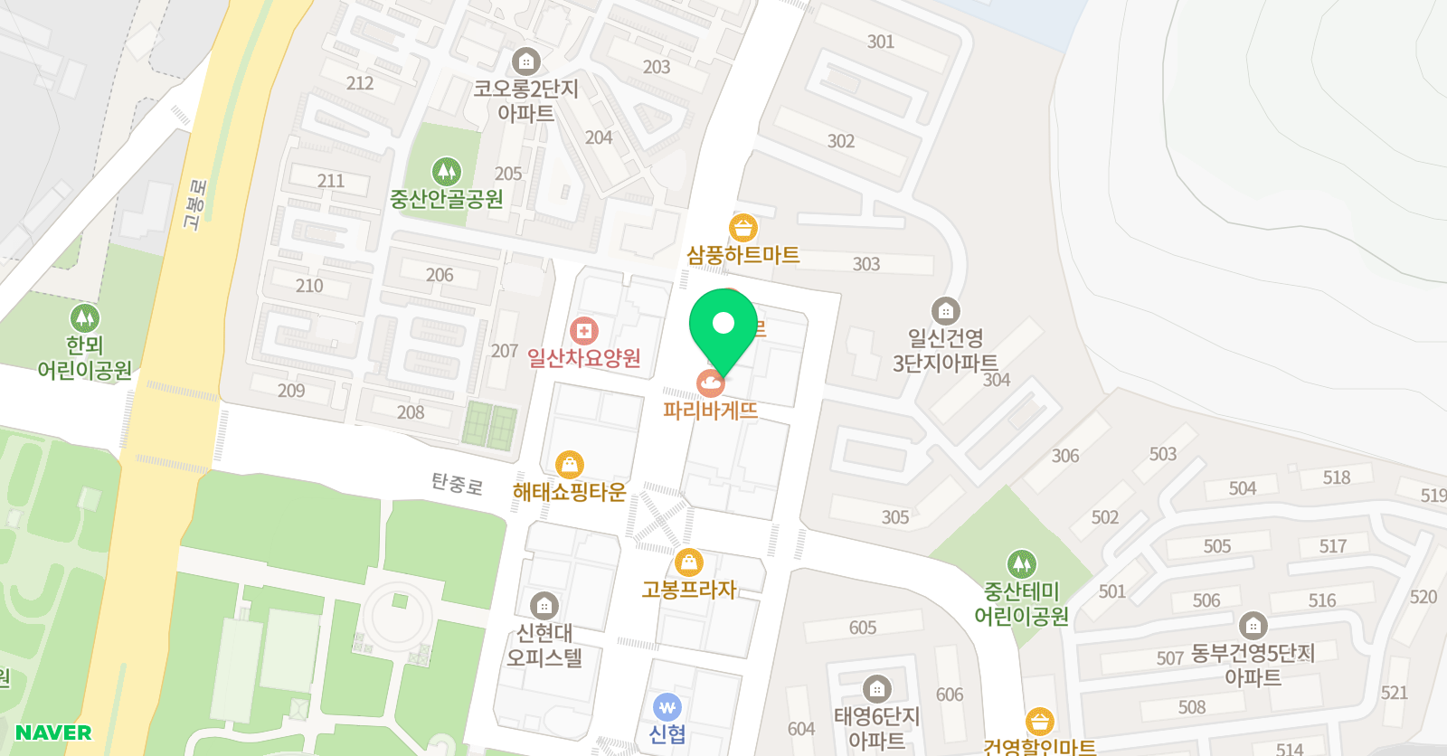 마운트 영어학원 위치