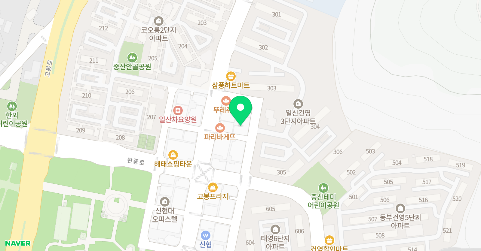 이레 음악학원 위치