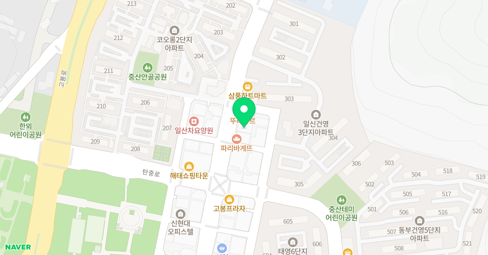 아트클래식 학원 위치