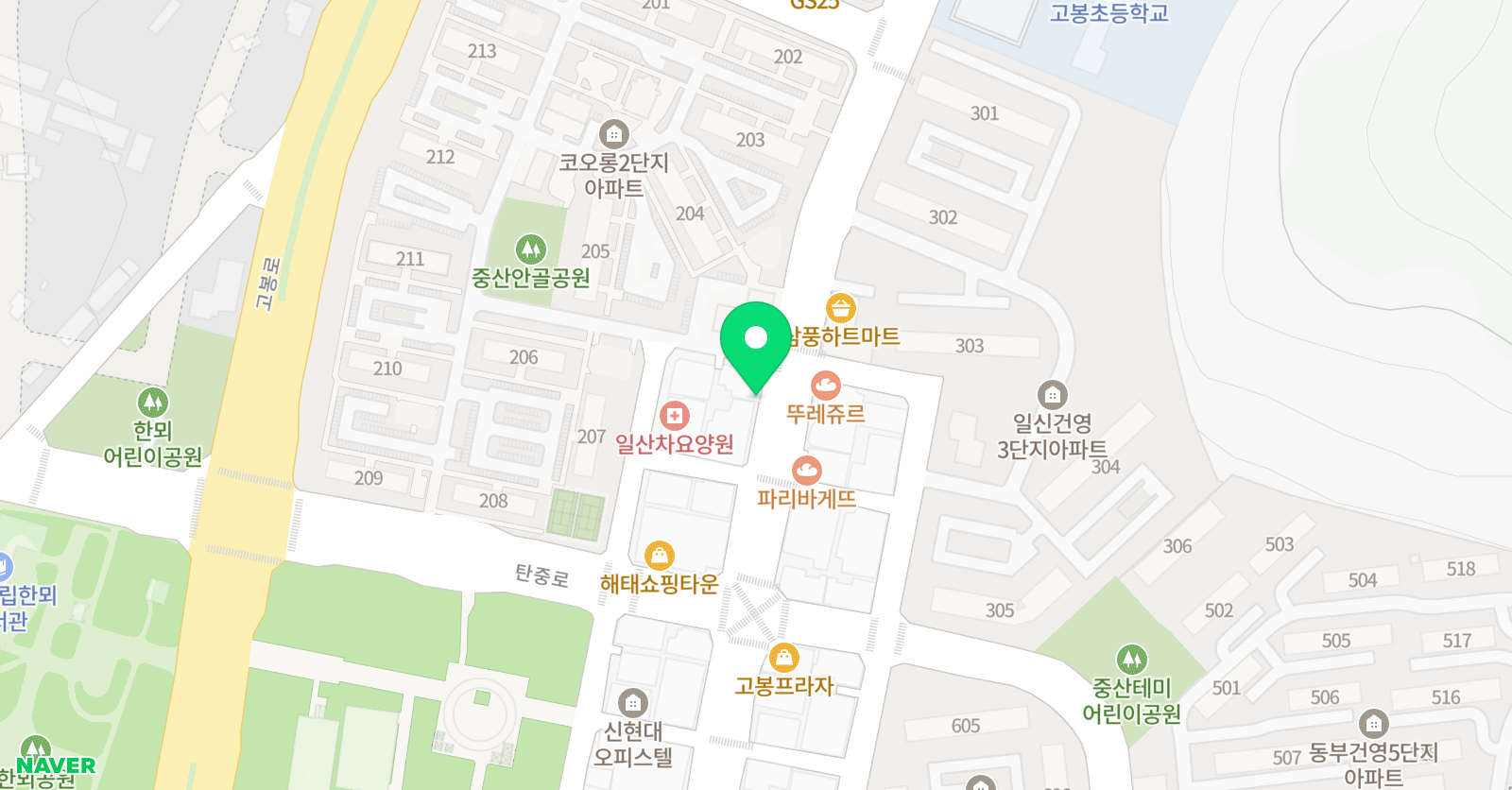 수학 원 위치
