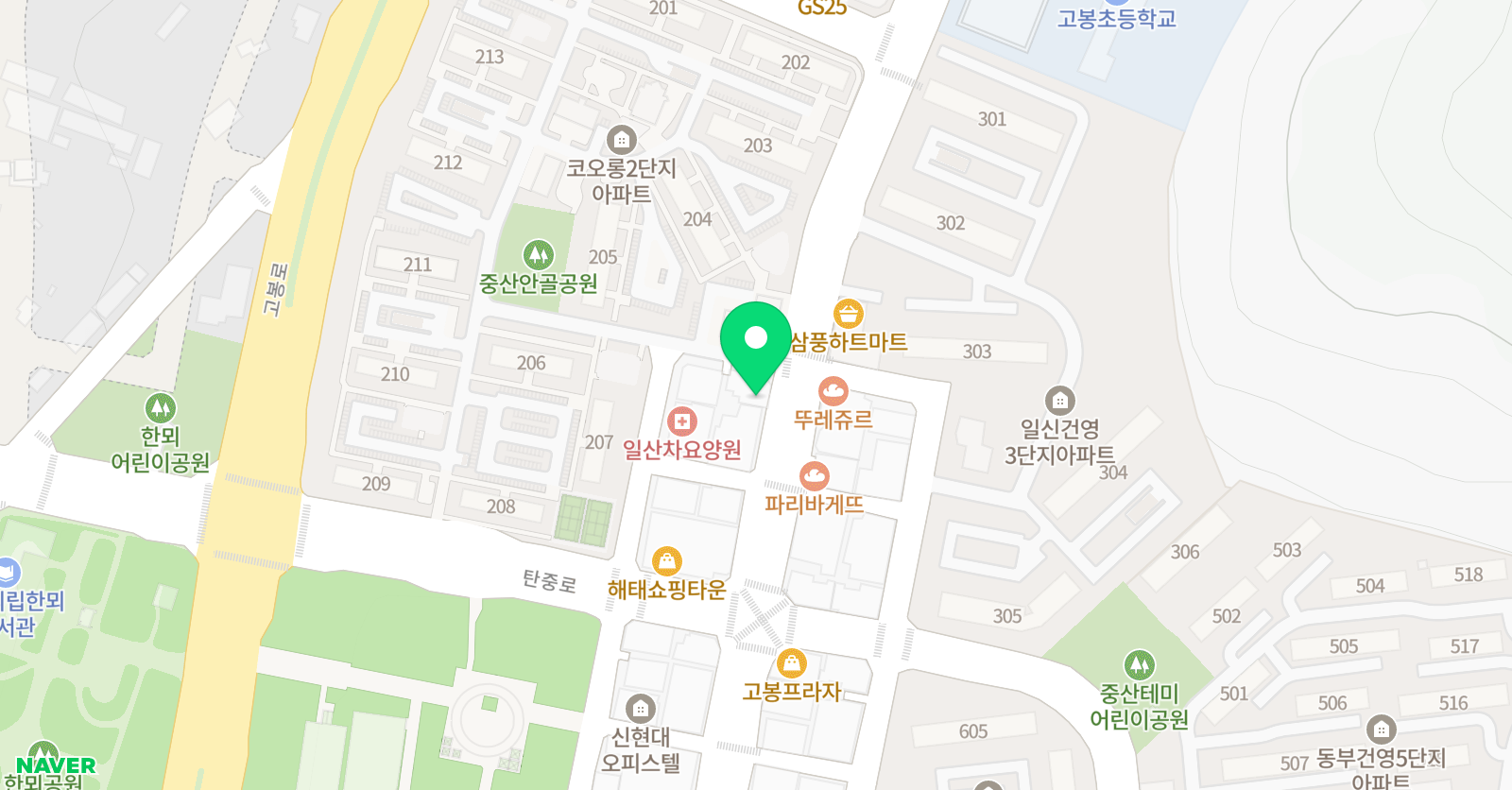 드림 실용음악학원 위치