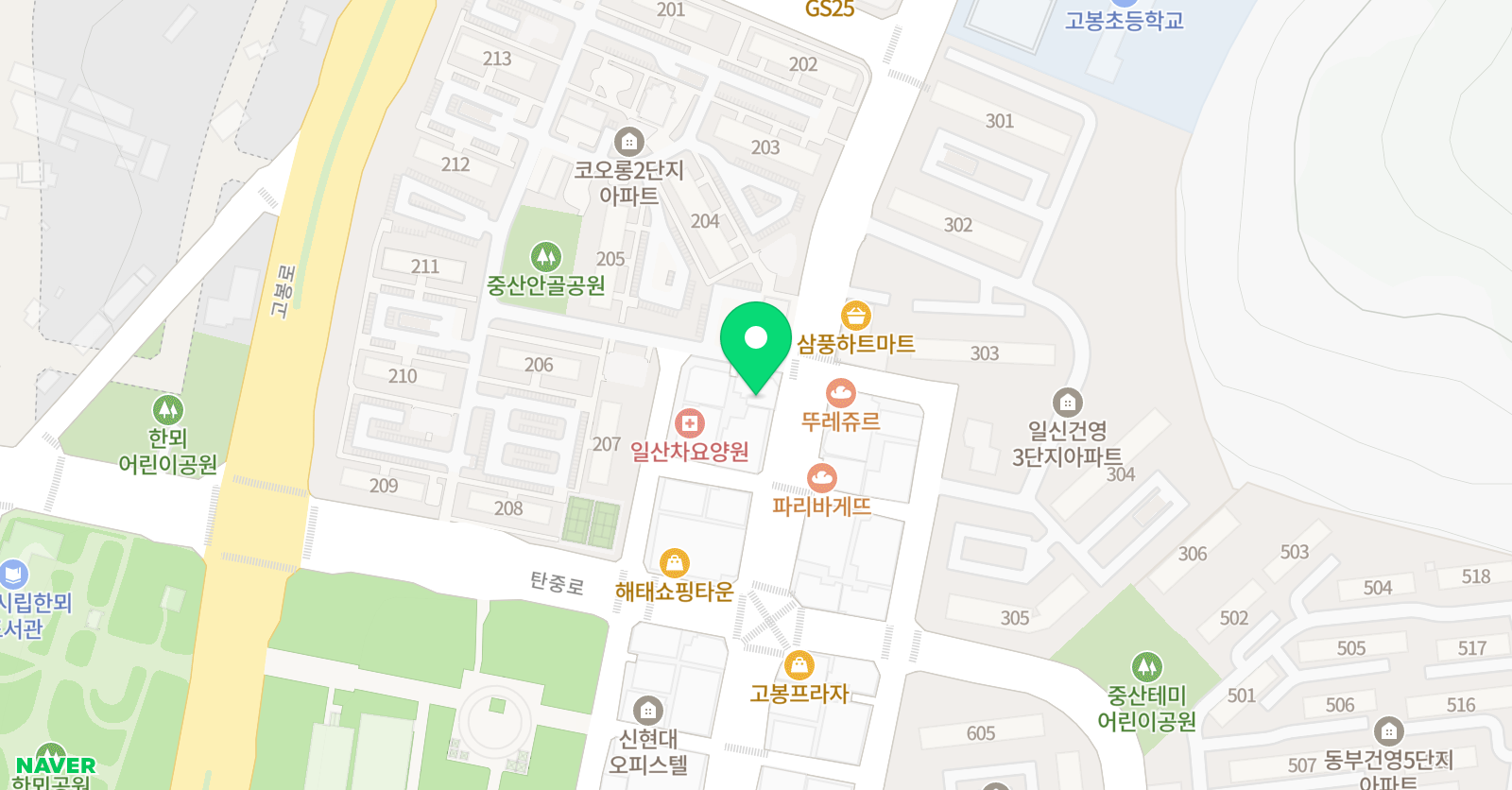 좋은 수학 위치