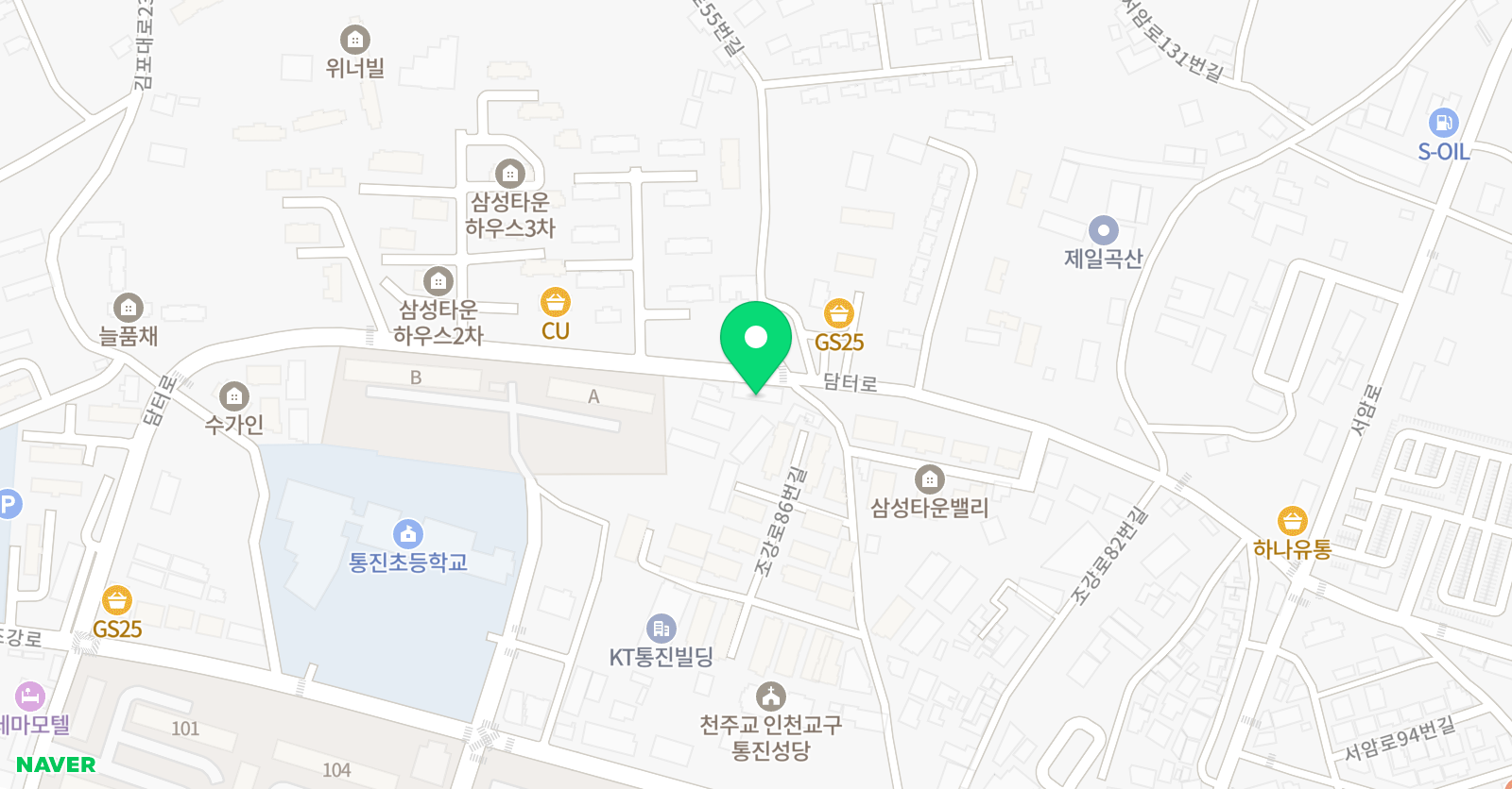 소리숲 피아노교습소 위치