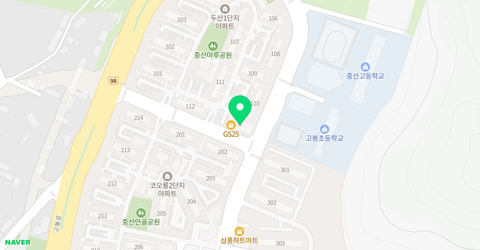 나디아킴 음악교습소 위치