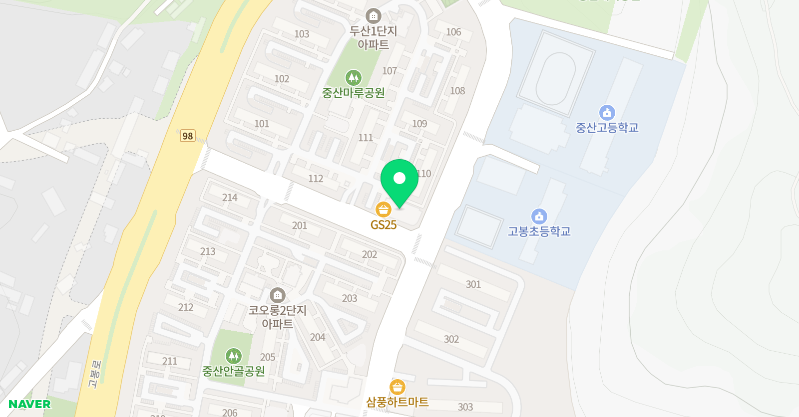 제이뮤직 음악교습소 위치