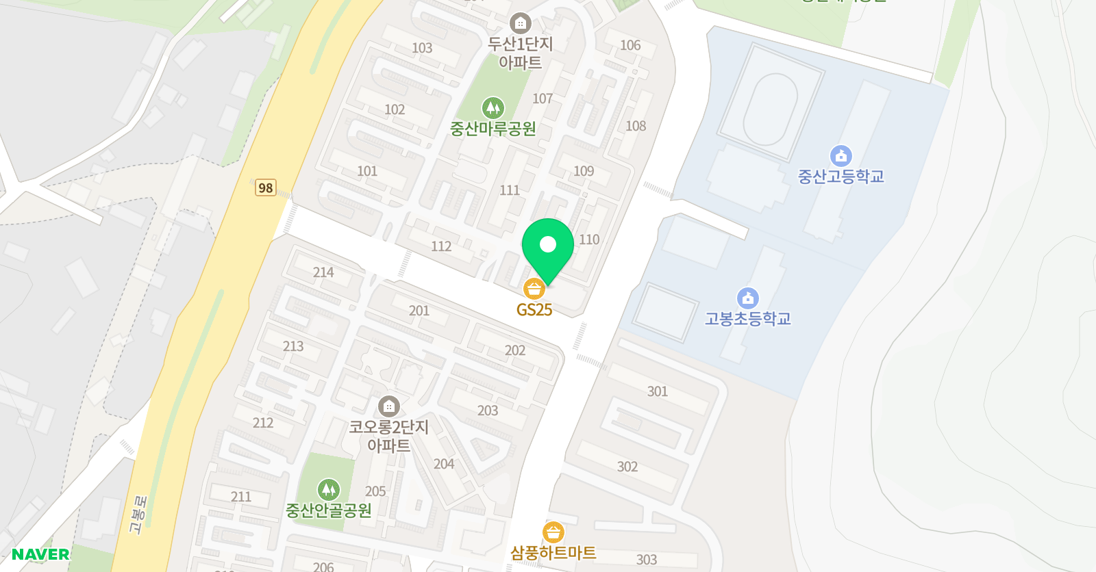 스마트해법 영어 더드림교실 위치