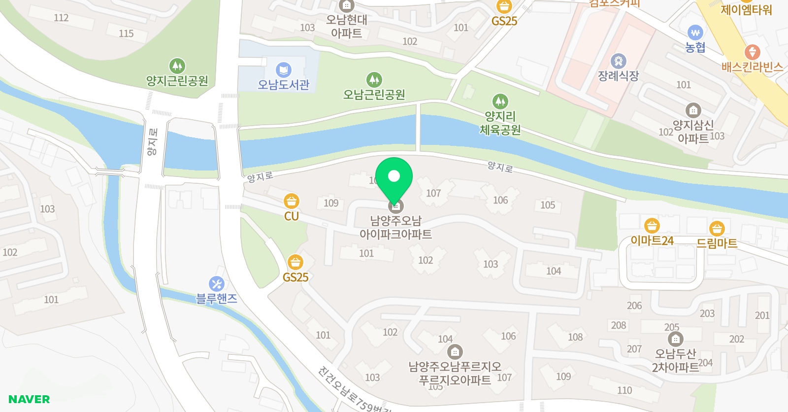 아이파크 해법수학교습소 위치