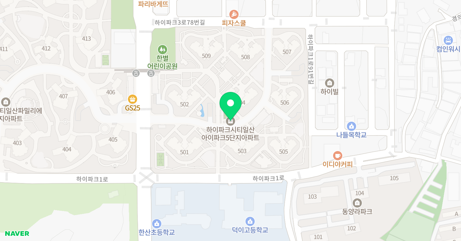 씨투엠 플레이팩토 요리수연산 일산하이파크창의영재센터 위치