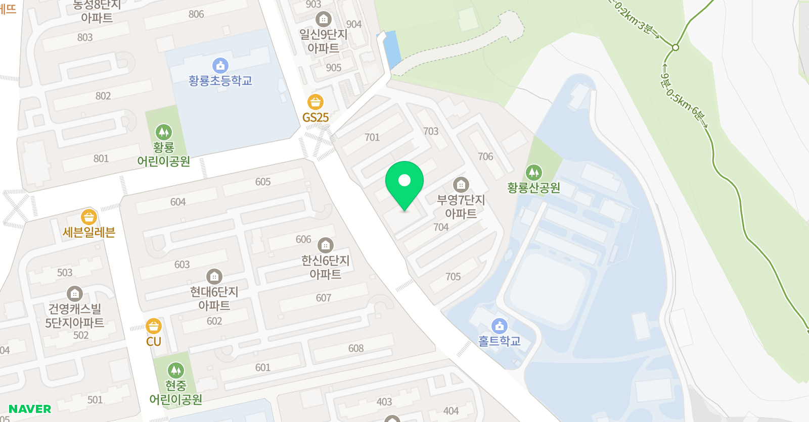 민 수학교습소 위치