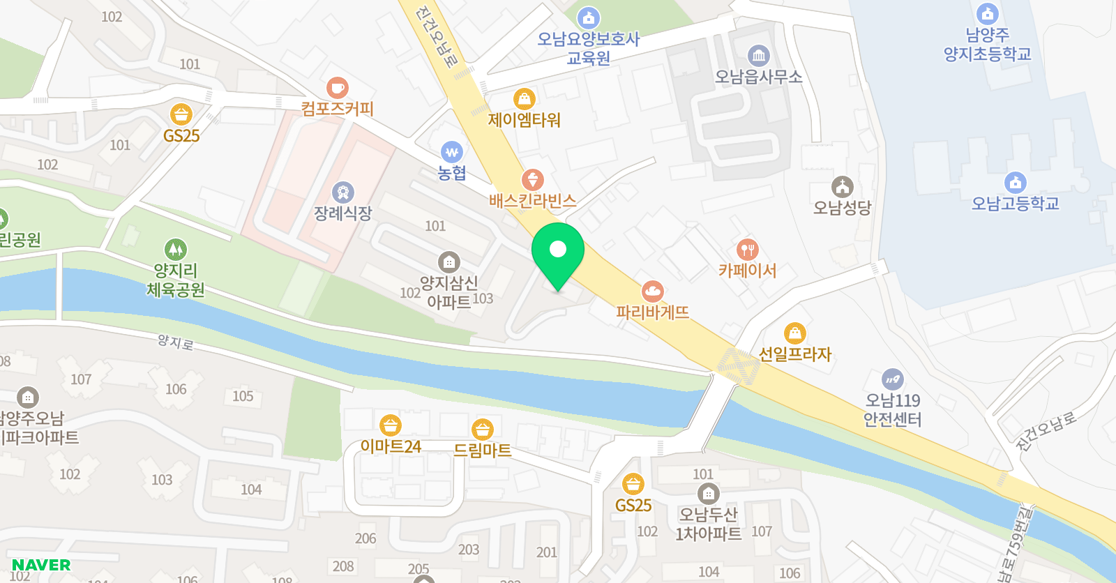 양지 IMT 학원 위치