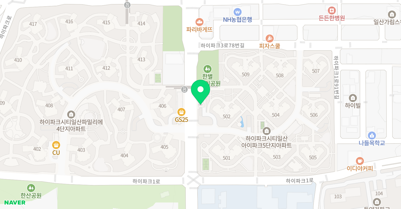 예원 음악학원 위치