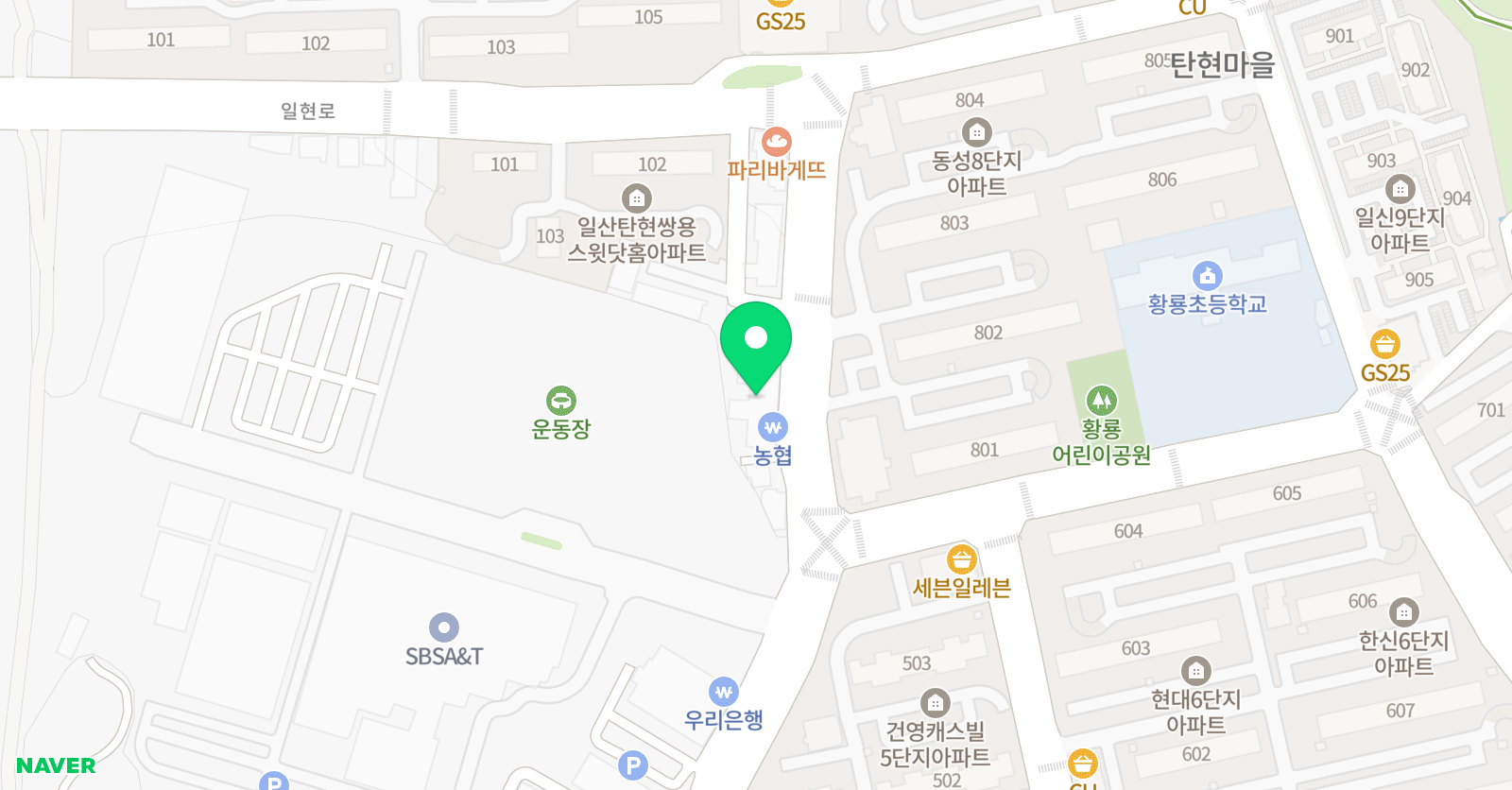 나나 영어학원 위치