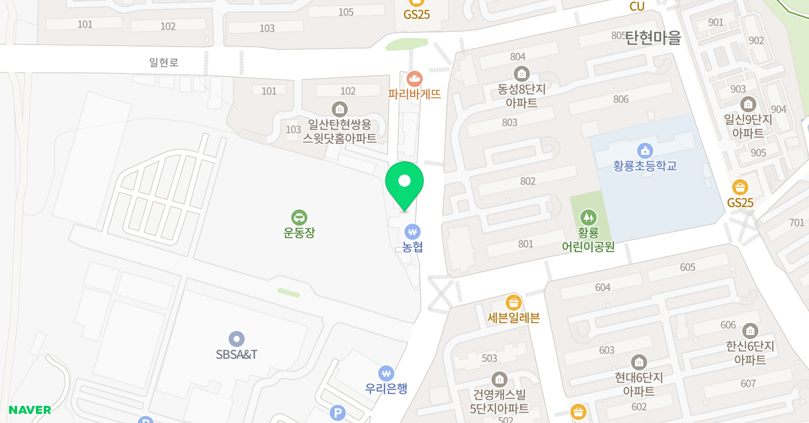 딕 수학학원 위치