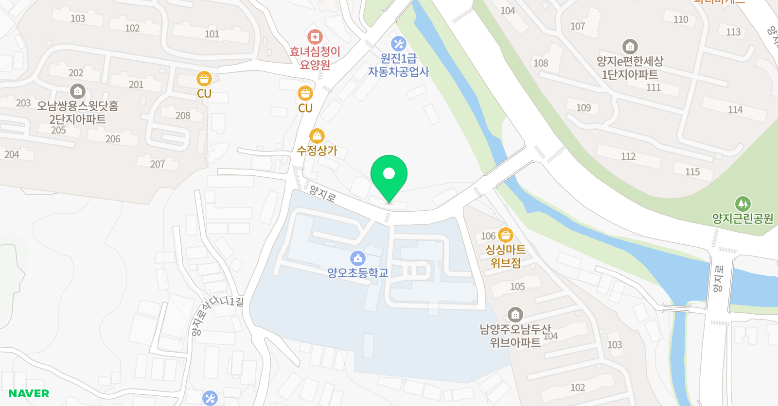 양오 음악학원 위치