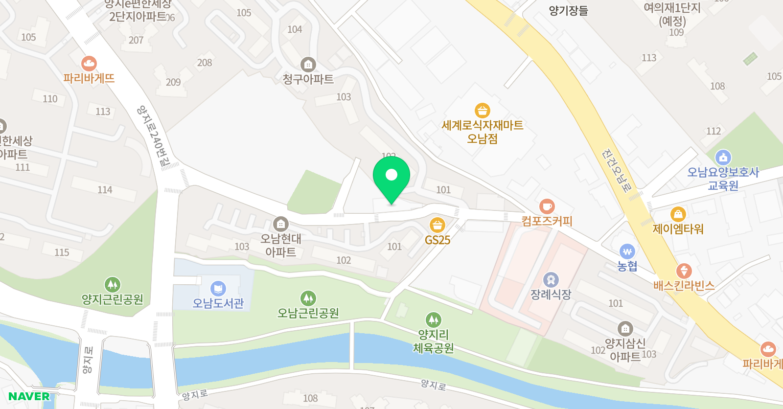 단비 태권도장 위치