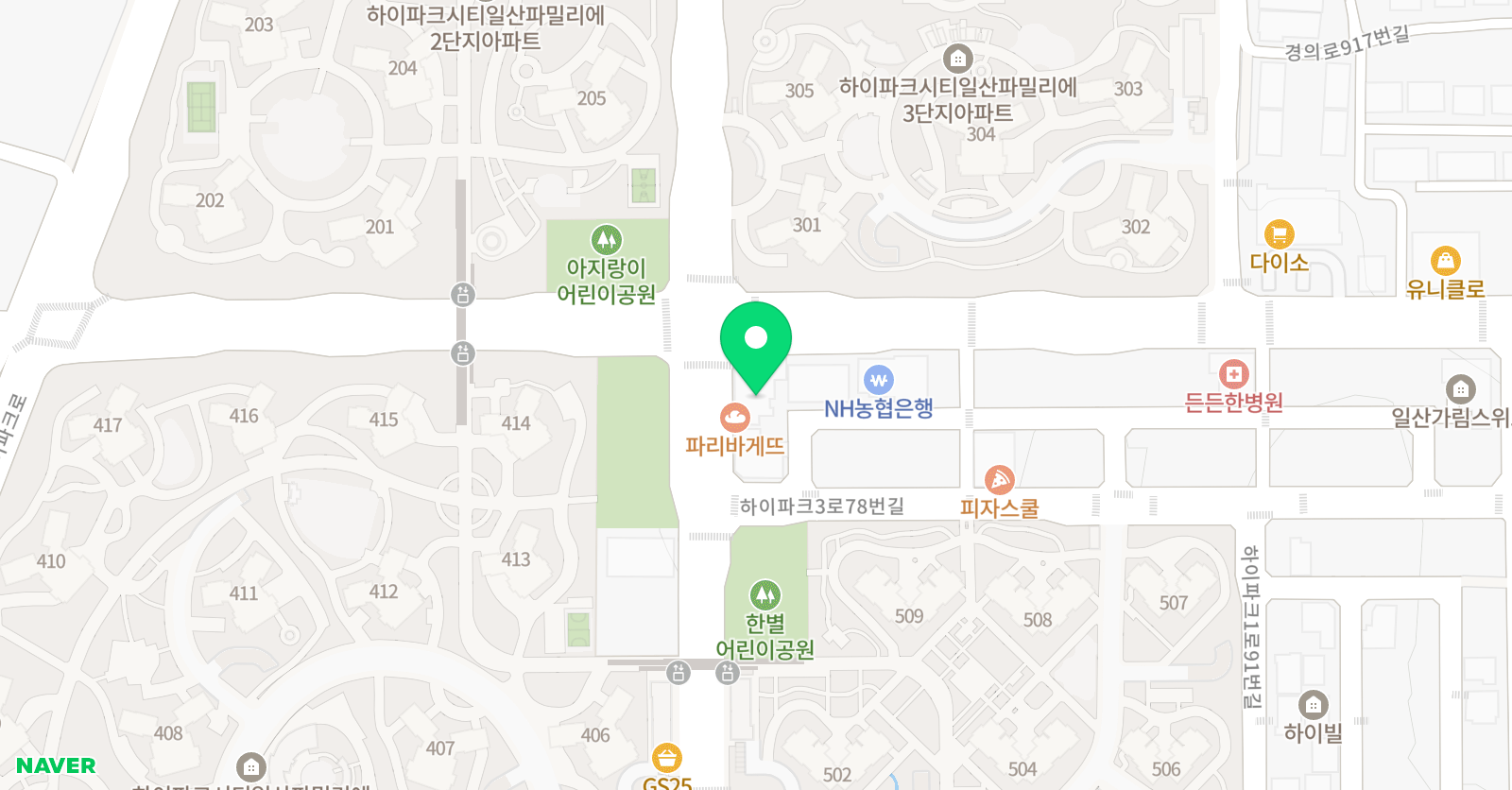 비욘드잉글리쉬 덕이캠퍼스학원 위치