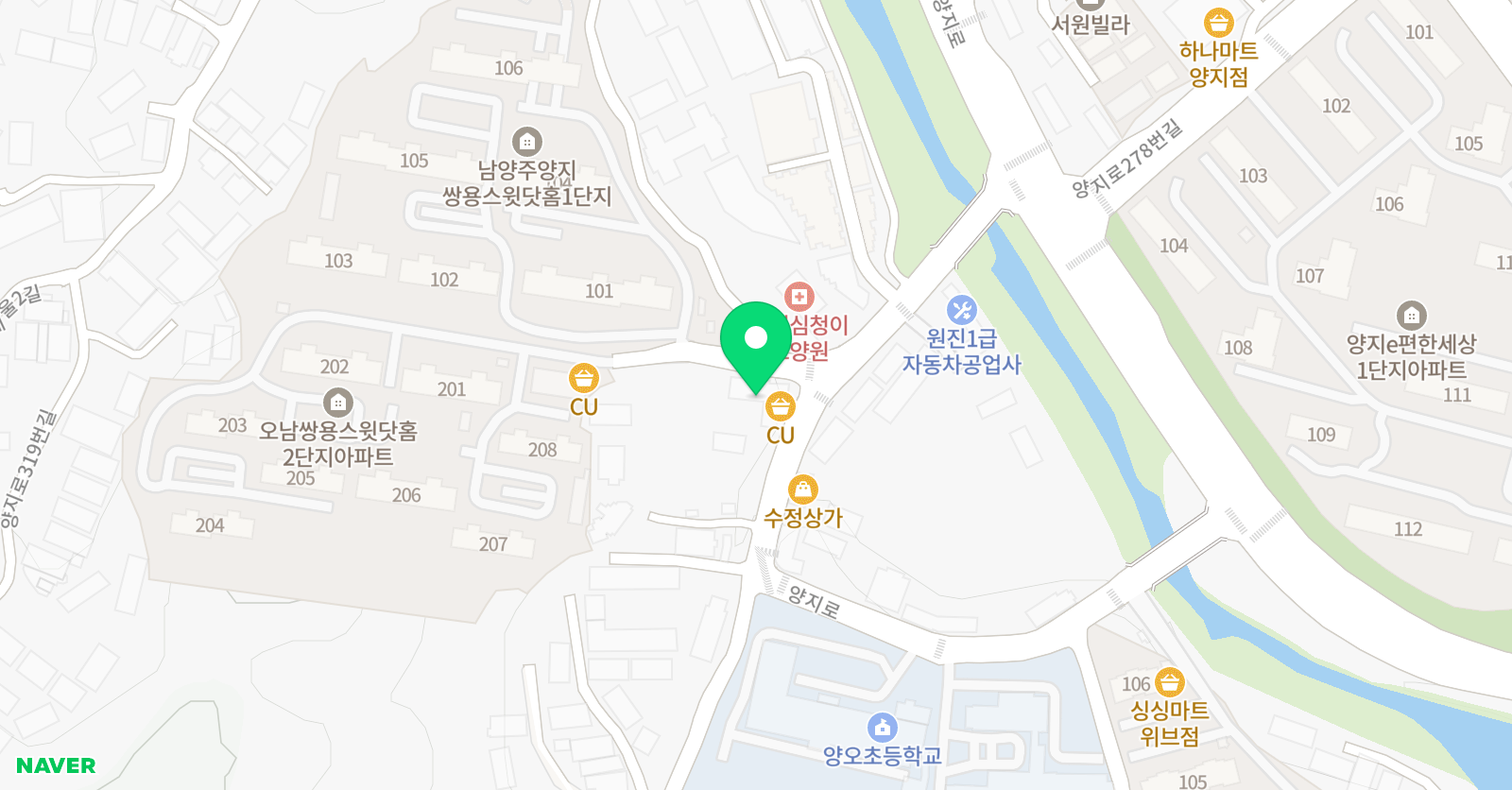 리드앤톡 영어학원 오남양지 위치