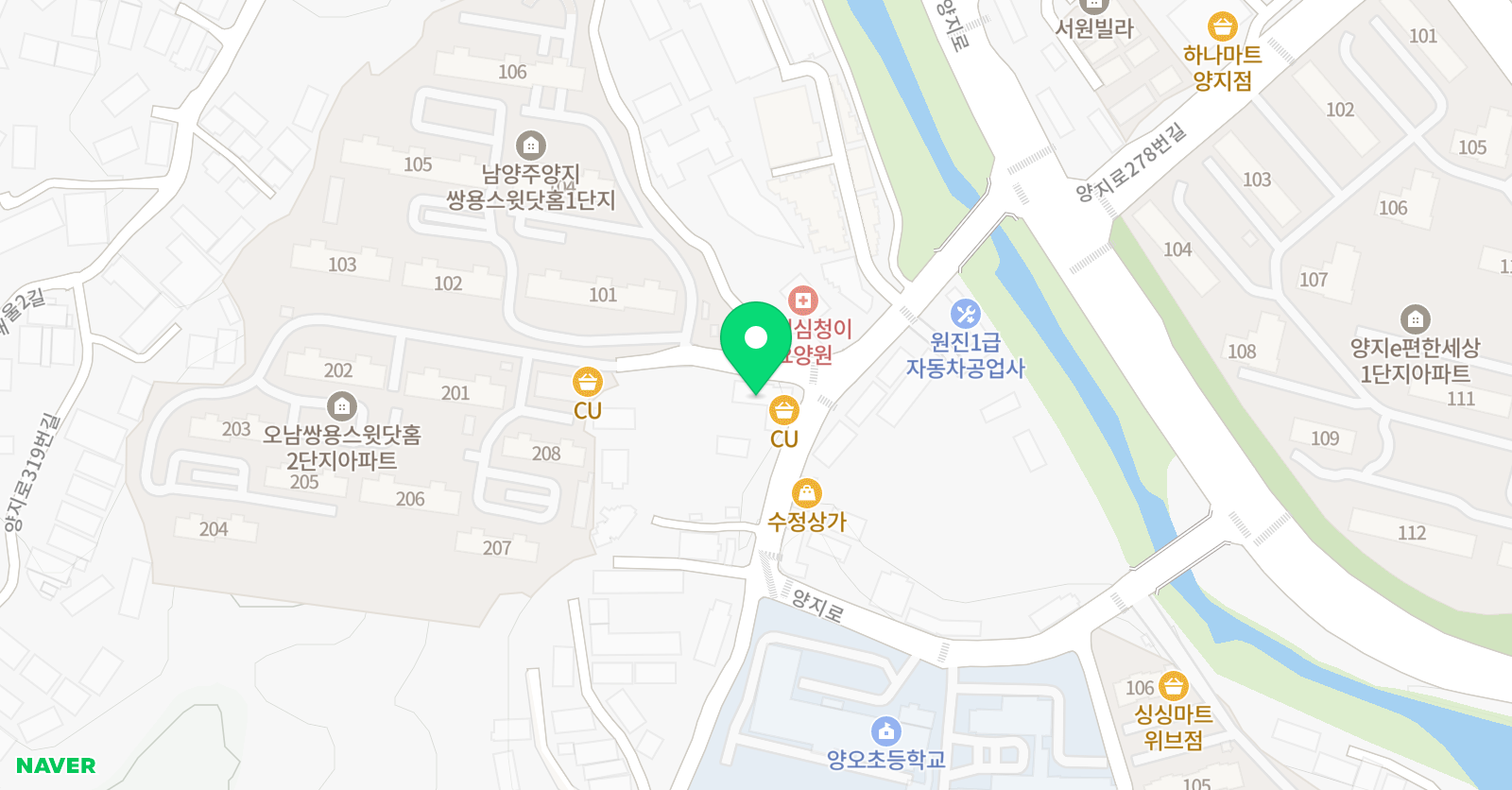 기쁨솔솔 음악학원 위치