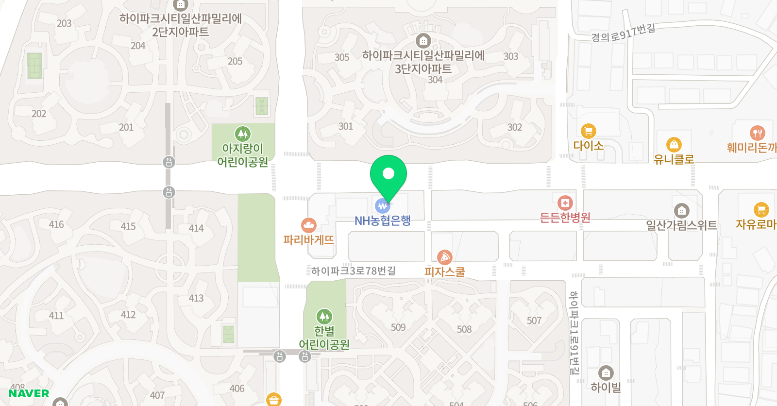 헬프 수학학원 위치