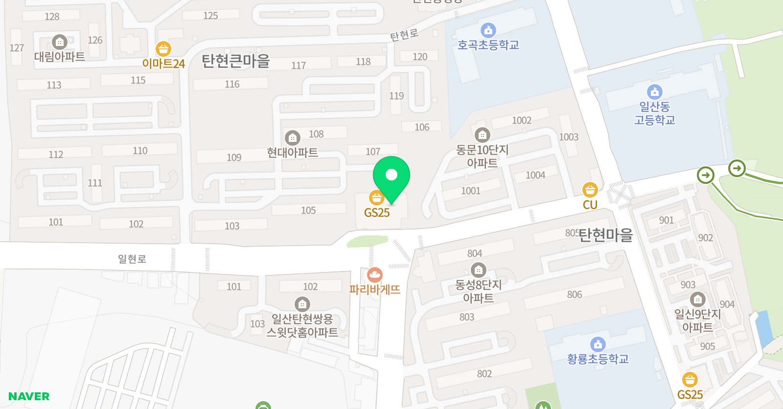 행BOOK 독서논술 위치