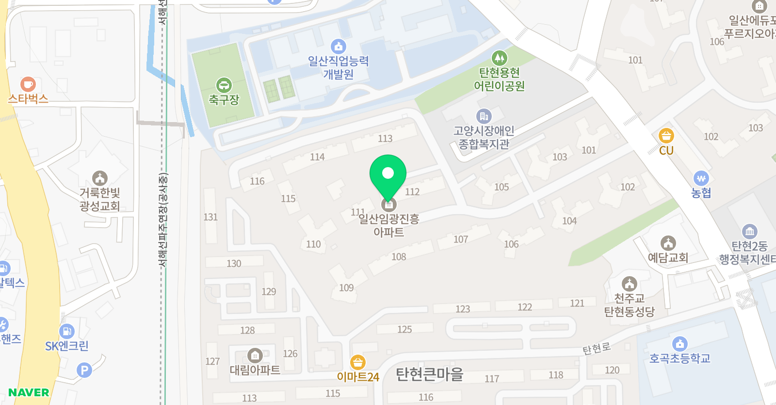 위즈음악학원 위치