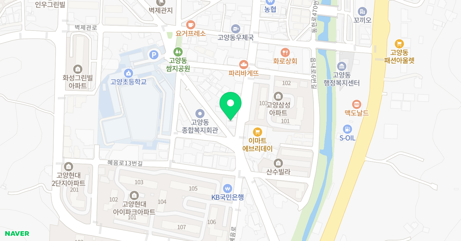 수성 합기도장 위치