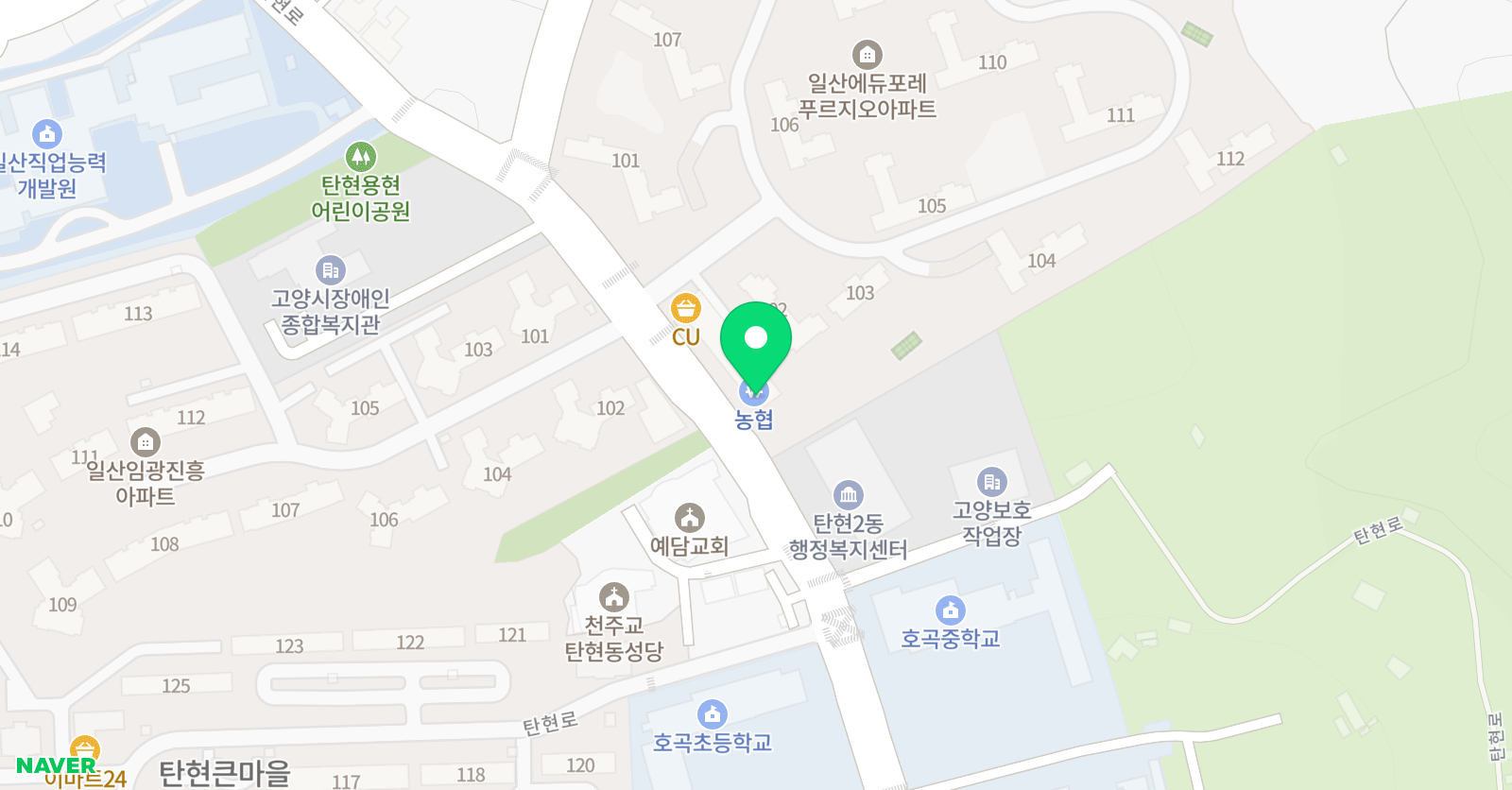 MTA 태권도 위치