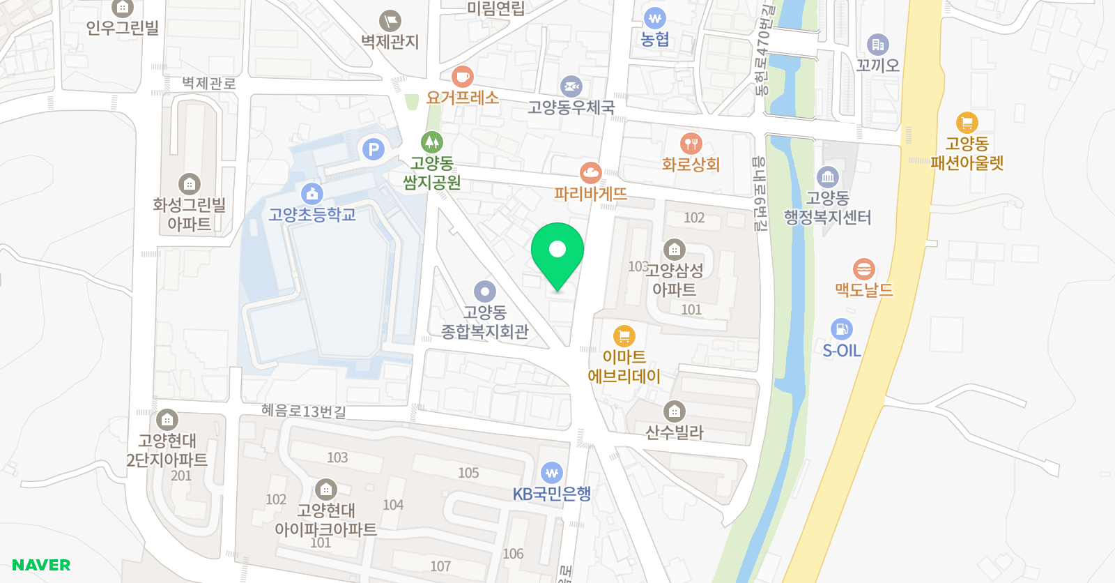 필즈 학원 위치